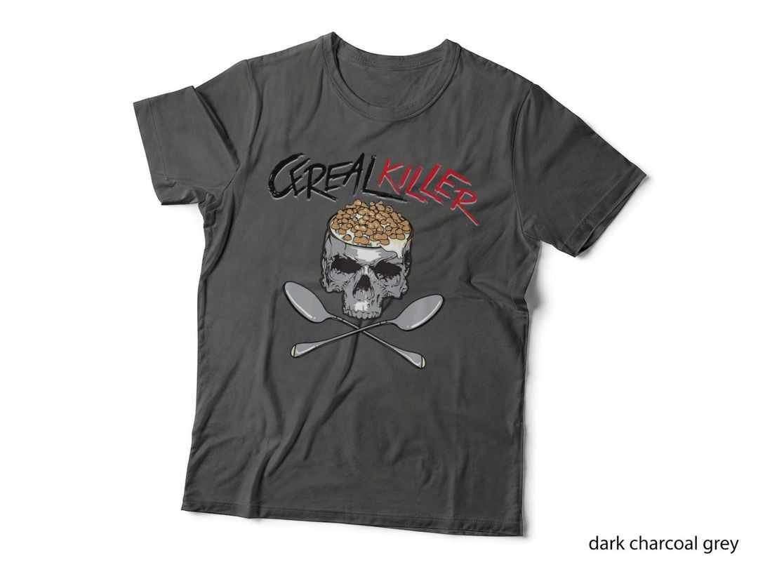 Cereal Killer Shirt Cool I Love Eating Wheat Oats Tee Gift