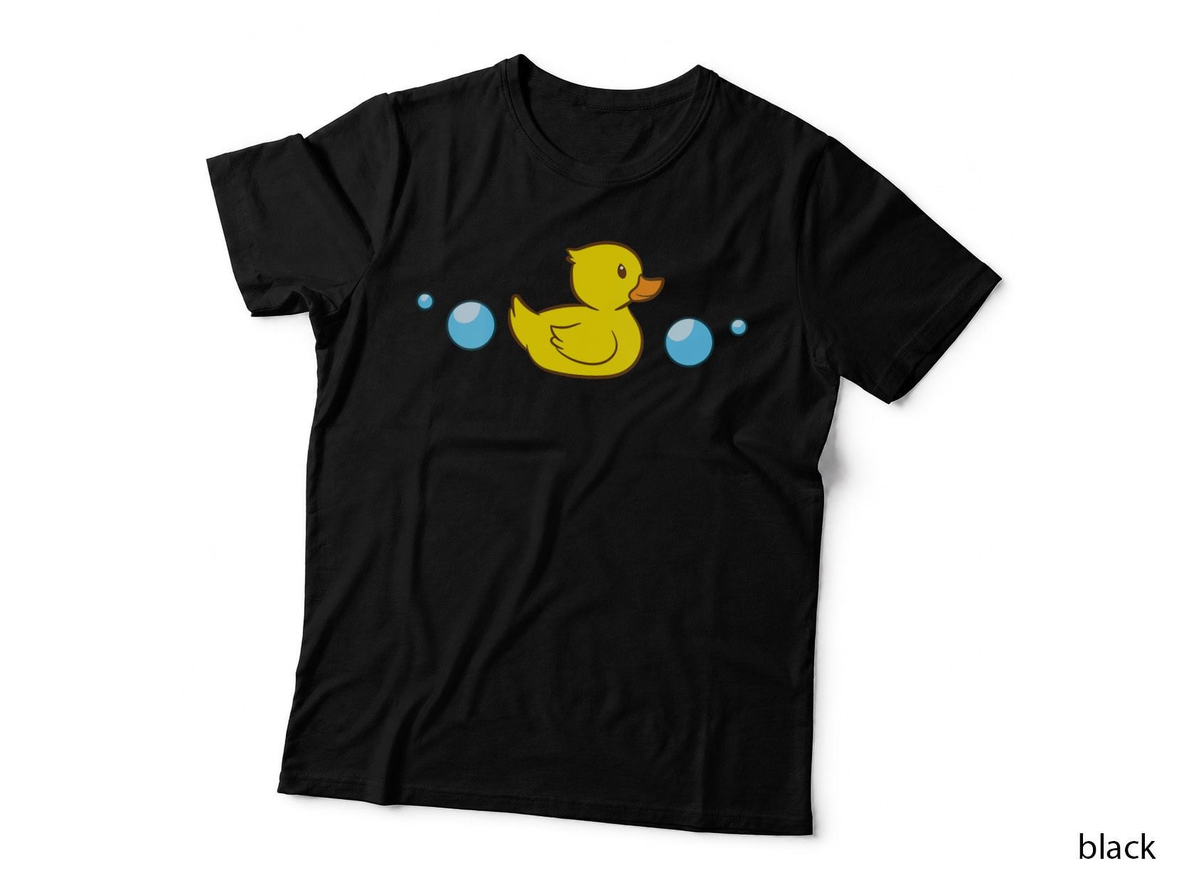 Cute Rubber Duck in Water Love Rubber Ducks, Love Gift T-Shirt