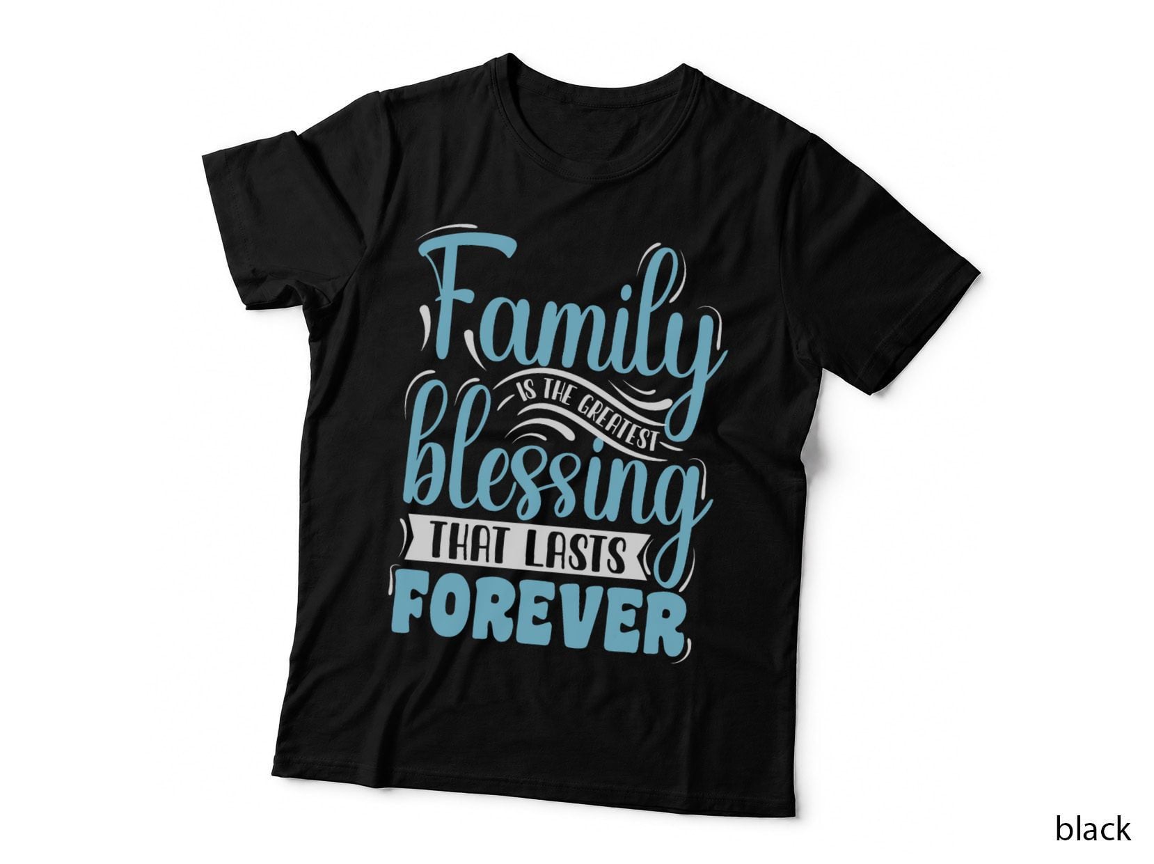 Family Is Blessing Matching Family Gathering Reunion Party T-Shirt