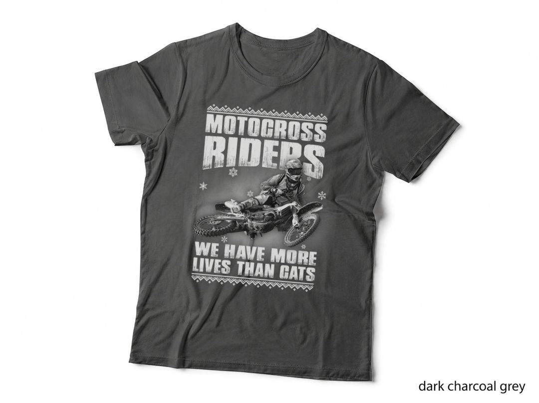 Motocross Rider T-Shirt, Extreme Sports Style, Dirt Bike Enthusiast