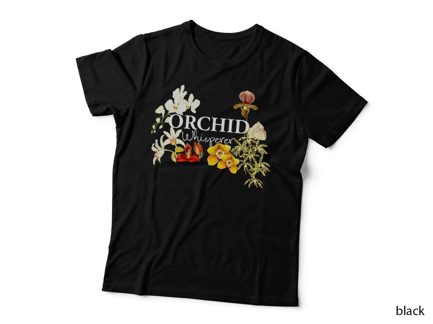 Orchid Whisperer T Shirt I Love Orchids Shirt Orchid Grower T-Shirt
