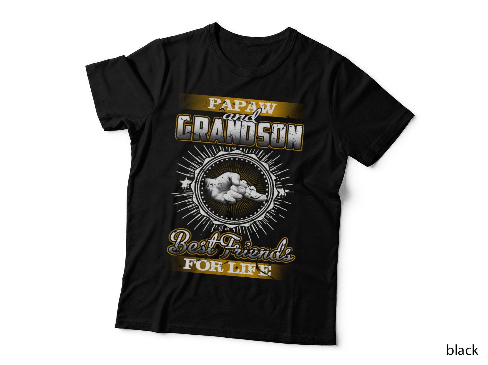 Papaw Grandson Best Friends for Life T-Shirt, Family Love Theme