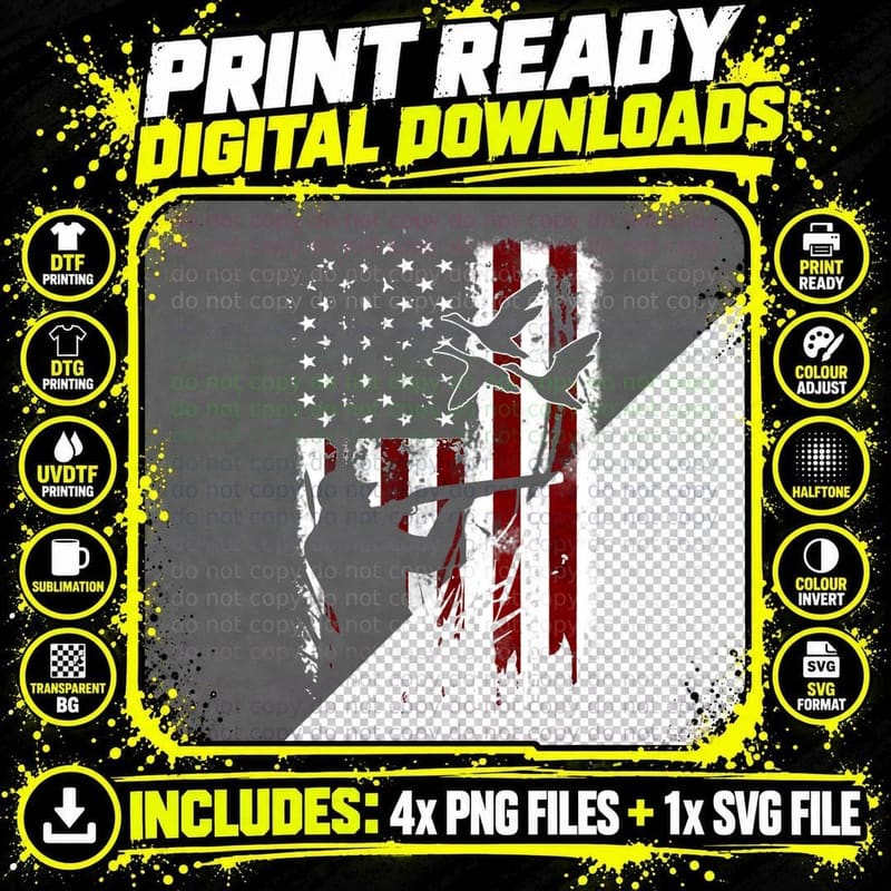 Shooting Flag T-Shirt, Political Statement Png SVG Digital Bundle