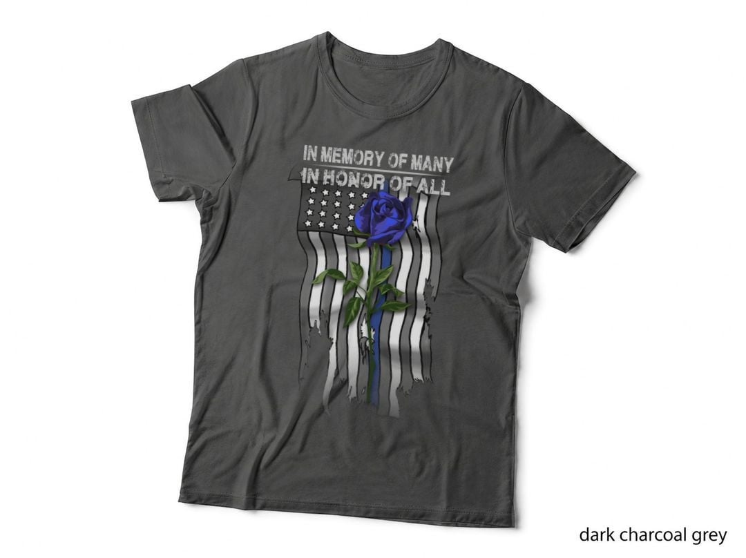 In Honor of All, Patriotic T-Shirt, Memorial Apparel