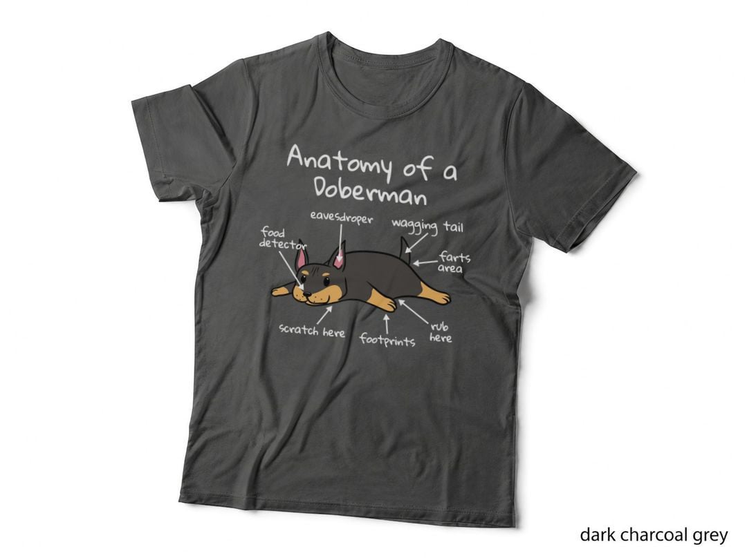 Anatomy of a Doberman T-Shirt