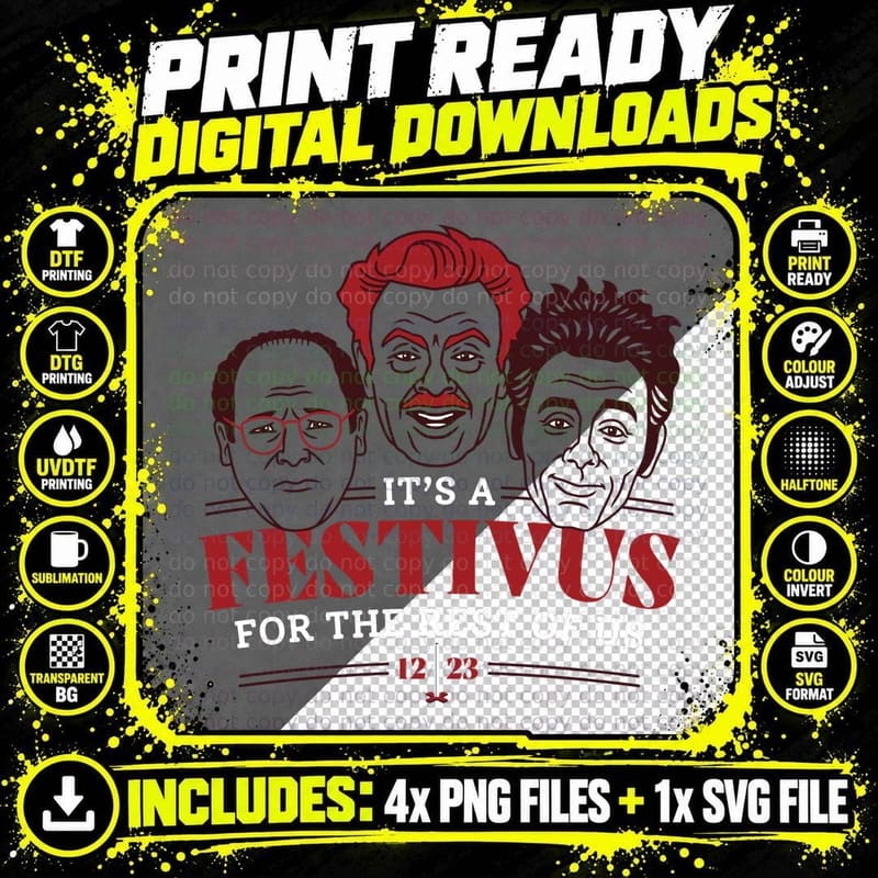 Festivus for the Rest of Us T-Shirt Png SVG Digital Bundle