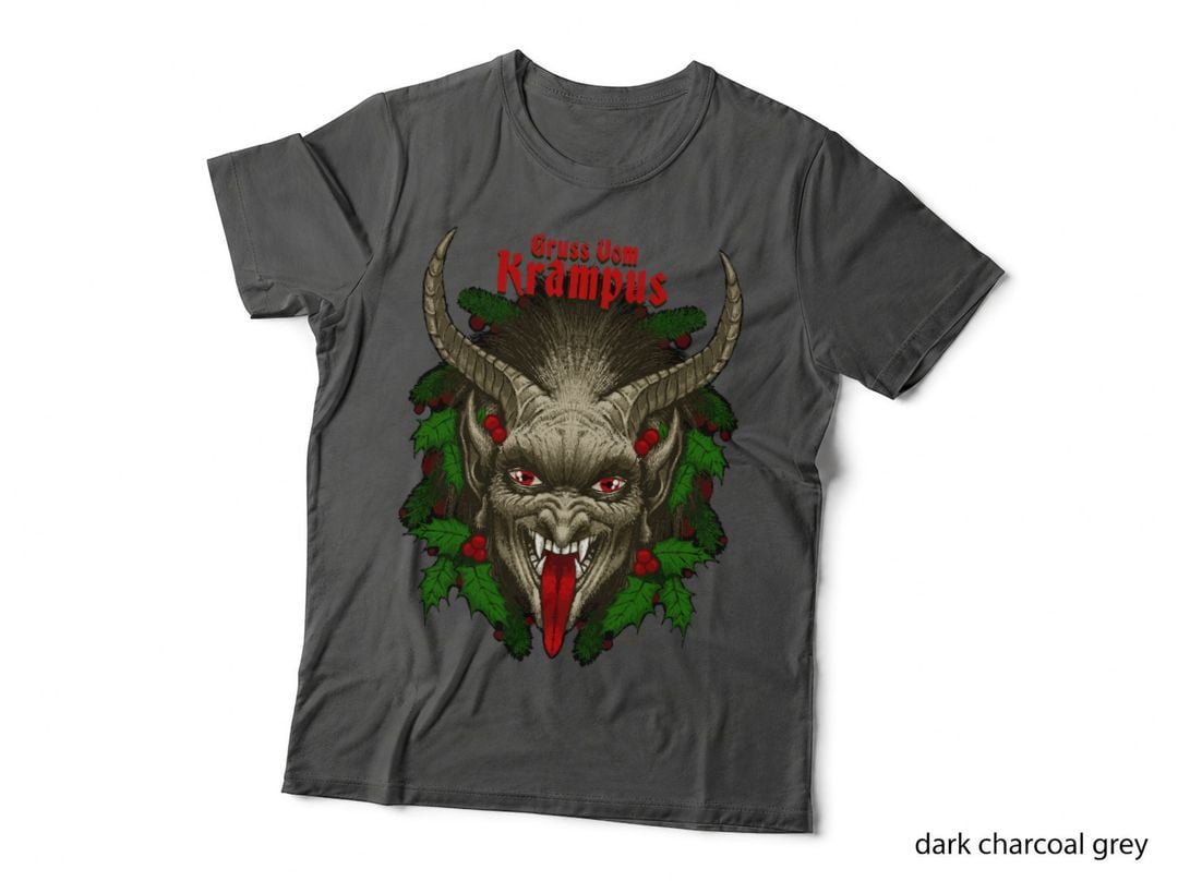 Gruss Vom Krampus by Chad Savage T-Shirt