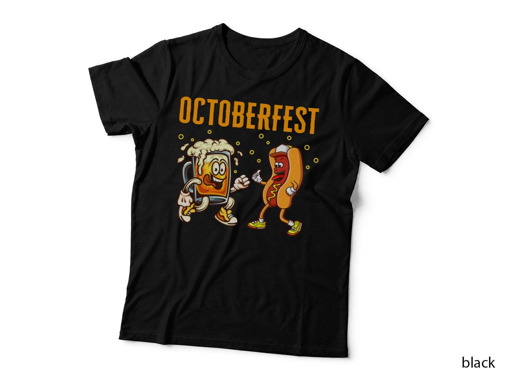 Hotdog Sausage Oktoberfest Costume Bavarian German Festival T-Shirt