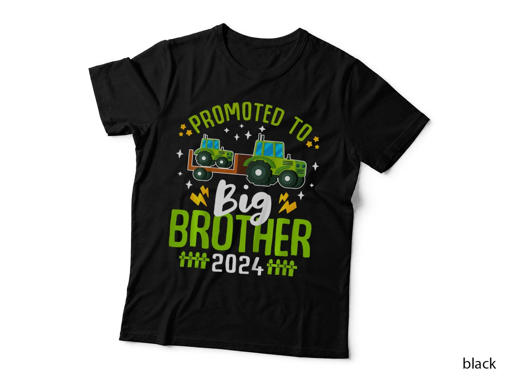 Kids Promoted to Big Brother Farm Tractors T-Shirt