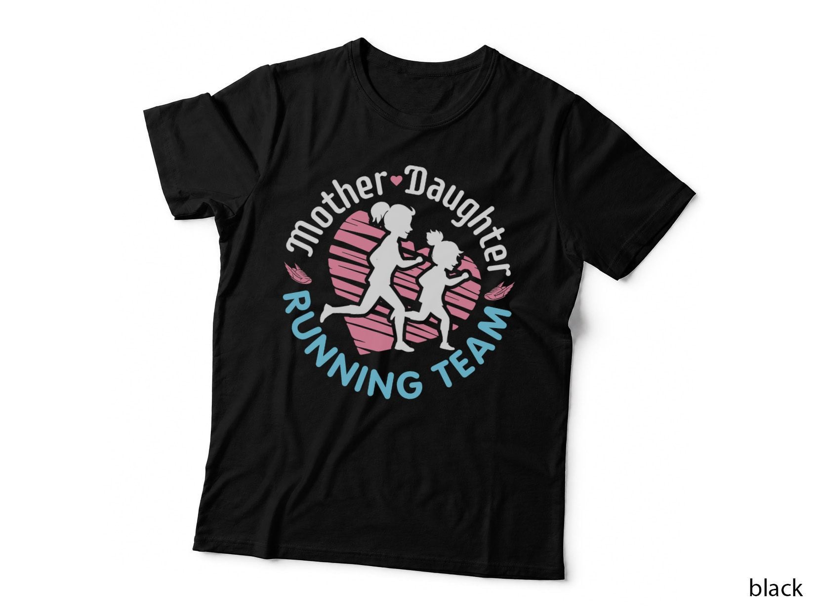 Mother Daughter Running Team T-Shirt, Running Team, Mommy and Me