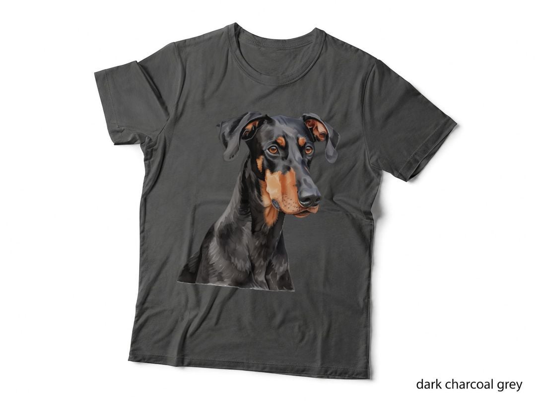 Natural Ears Doberman T-Shirt