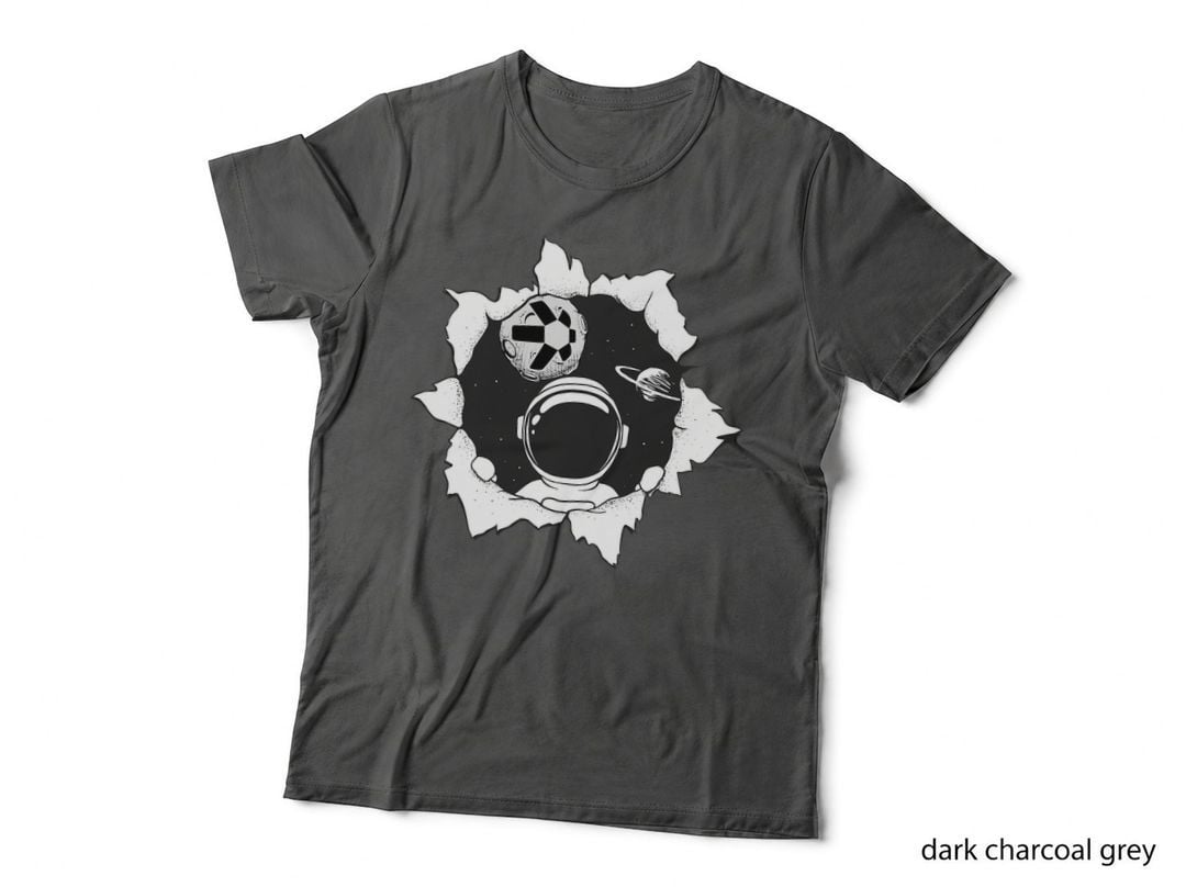 Quant QNT Token Cryptocurrency Space Moon Gear T-Shirt, Space Exploration