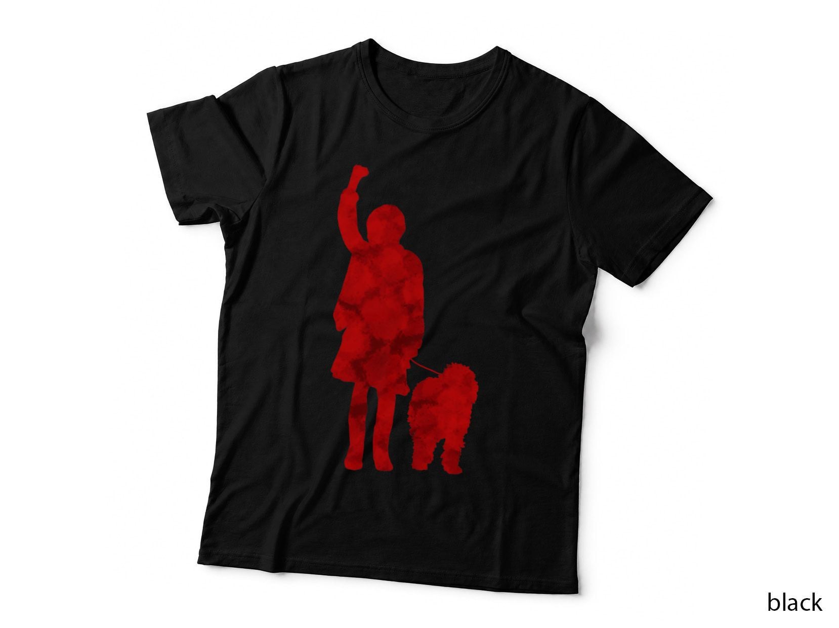 Red Protester T-Shirt, Political Statement, Activist Apparel