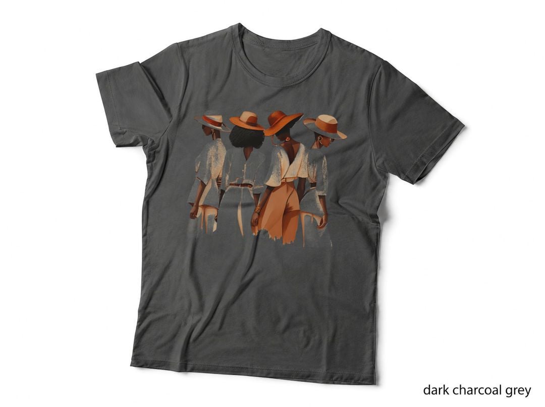 Sistas Afro Women Together Women Graphic Birthdays T-Shirt