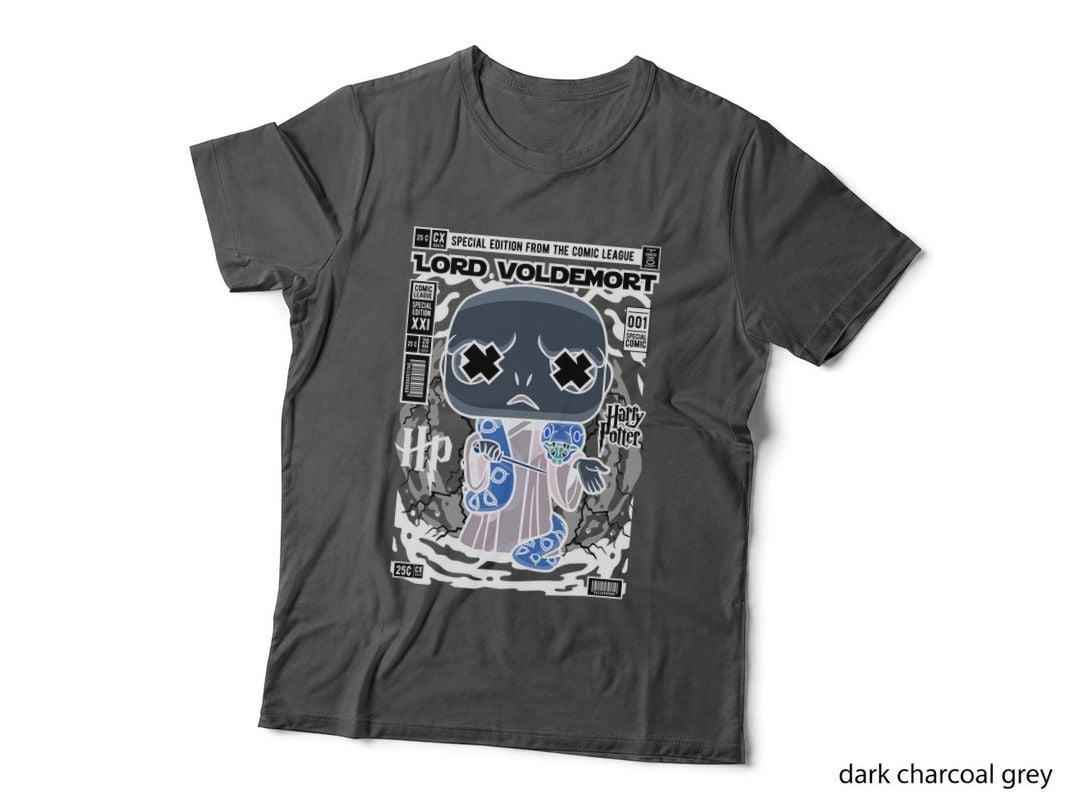 Lord Dark Wizard T-Shirt, Comic Book Style, Wizard Academy Fan Art