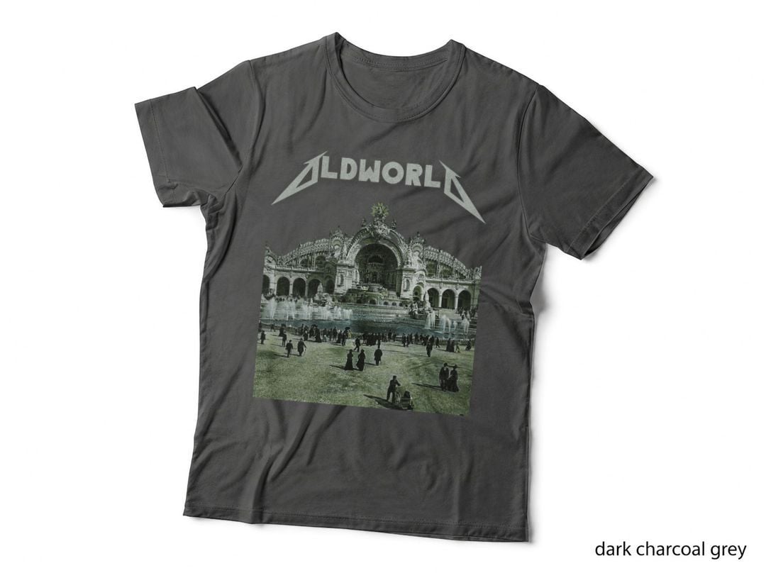 Old World Tartarian Architecture Historic Building T-Shirt, Conspiracy