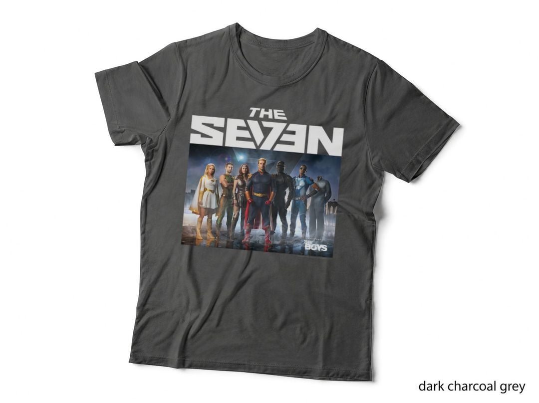 Seven Superhero Team T-Shirt, Boys Amazon Original Show, Fan Art Photo