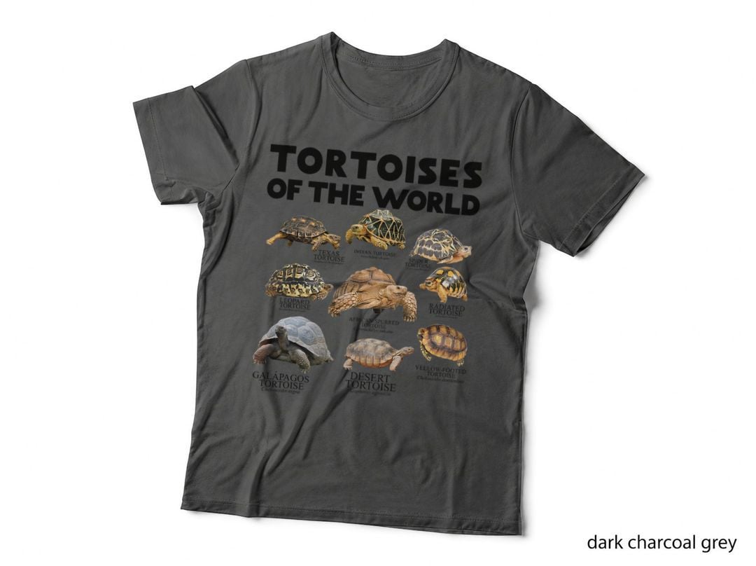 Tortoises of the World Turtles Lover Save the Tortoises T-Shirt
