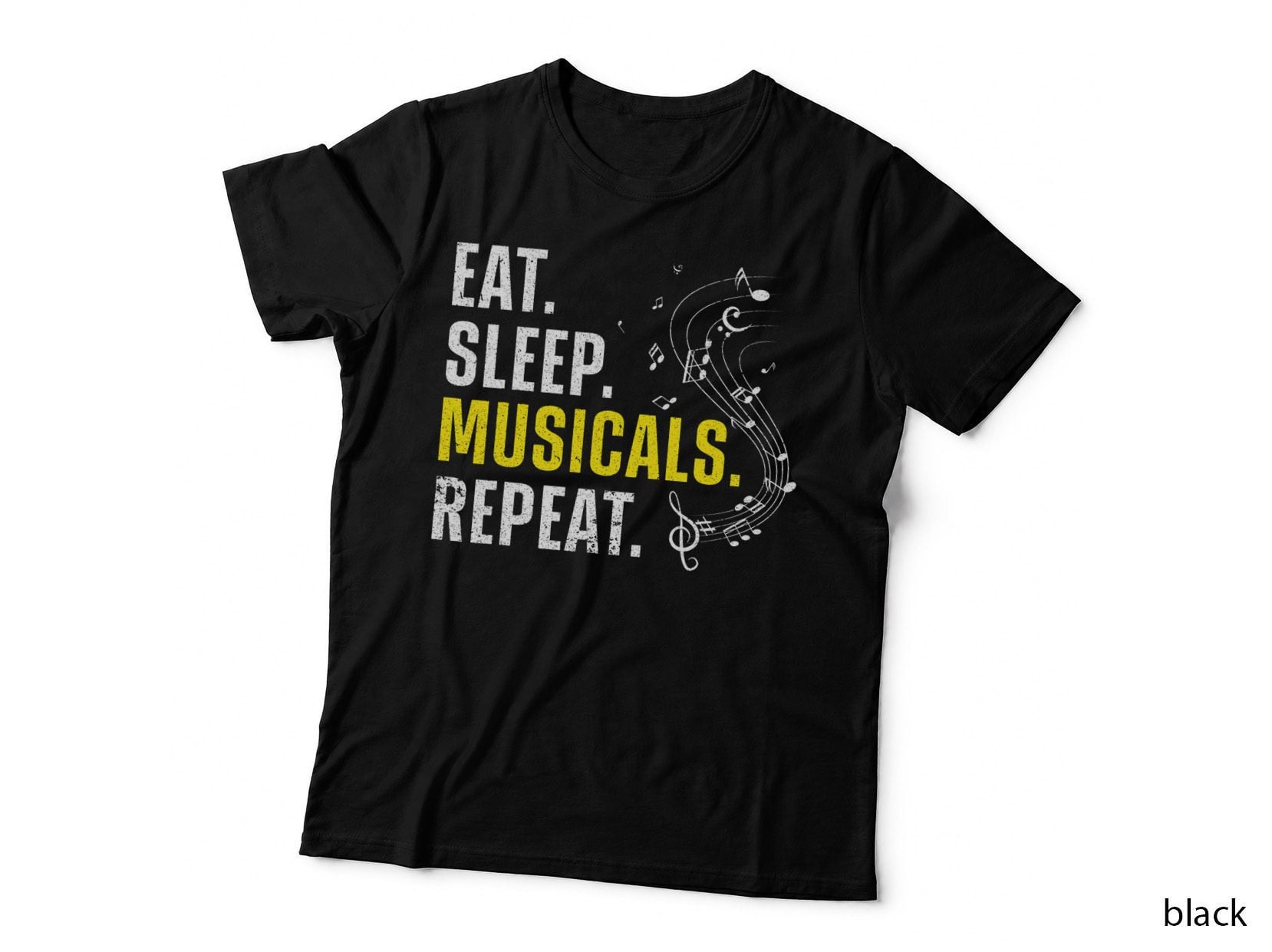 Broadway Musical Theatre T-Shirt, Cool Musical Design, Men Women