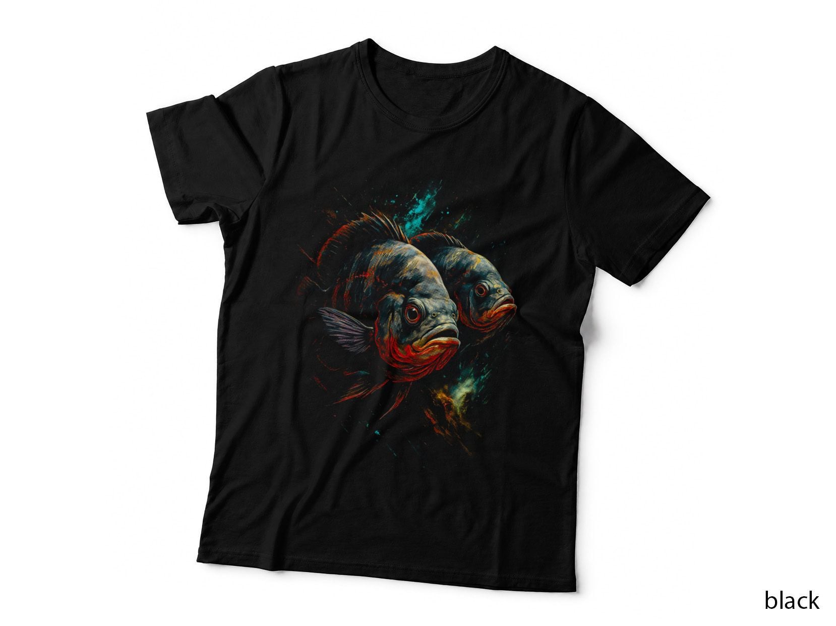 Fish Art T-Shirt, Fish Print, Trophy Fish Tee