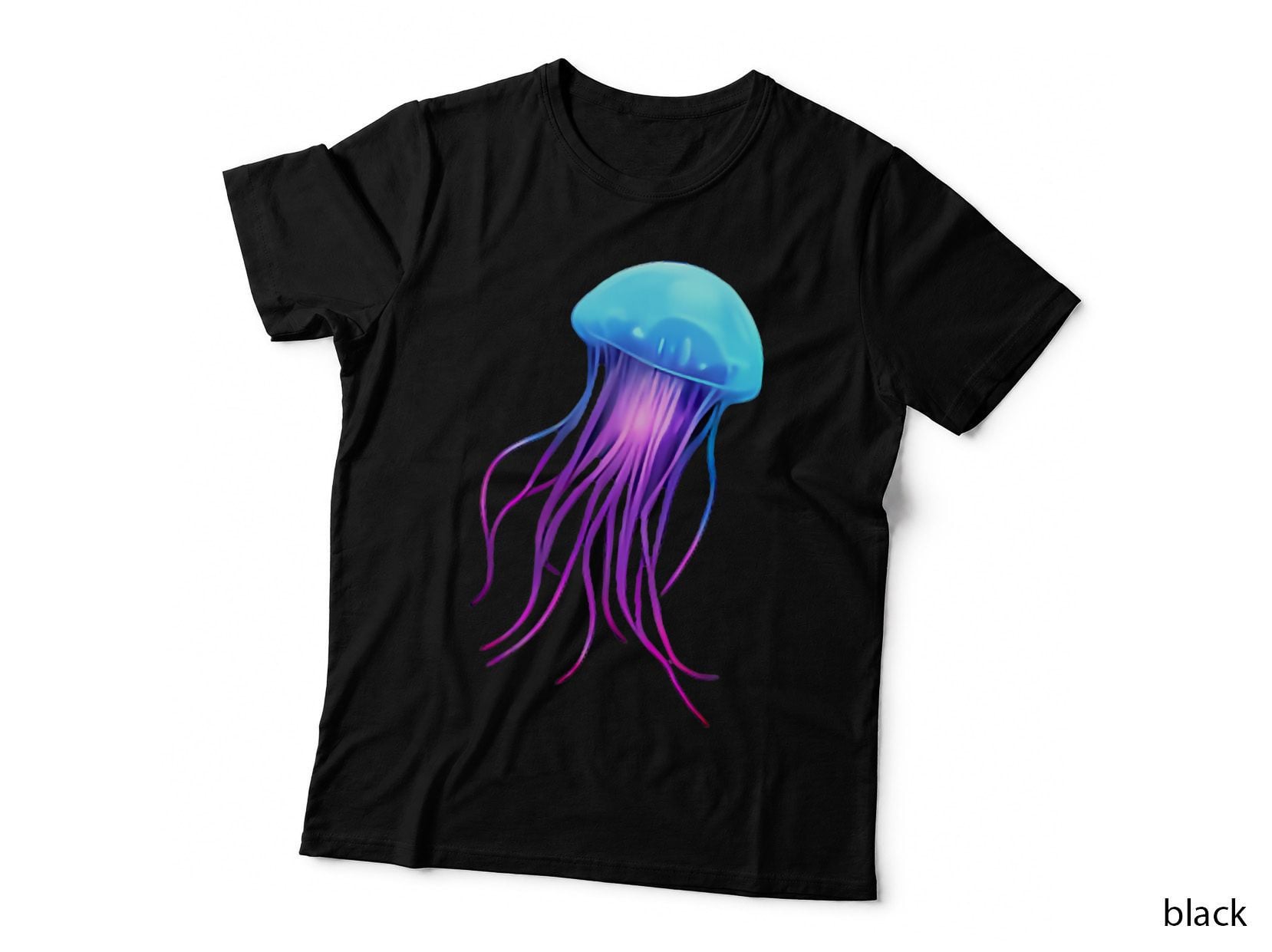 Jellyfish Deep Sea Scuba Diving T-Shirt, Underwater Ocean Life