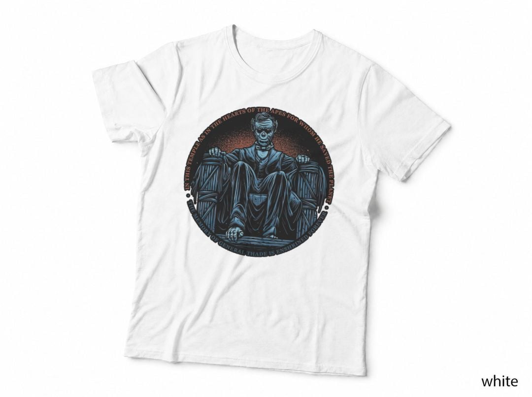 Lincoln Statue T-Shirt, Americana Tee, Gift for History Buffs