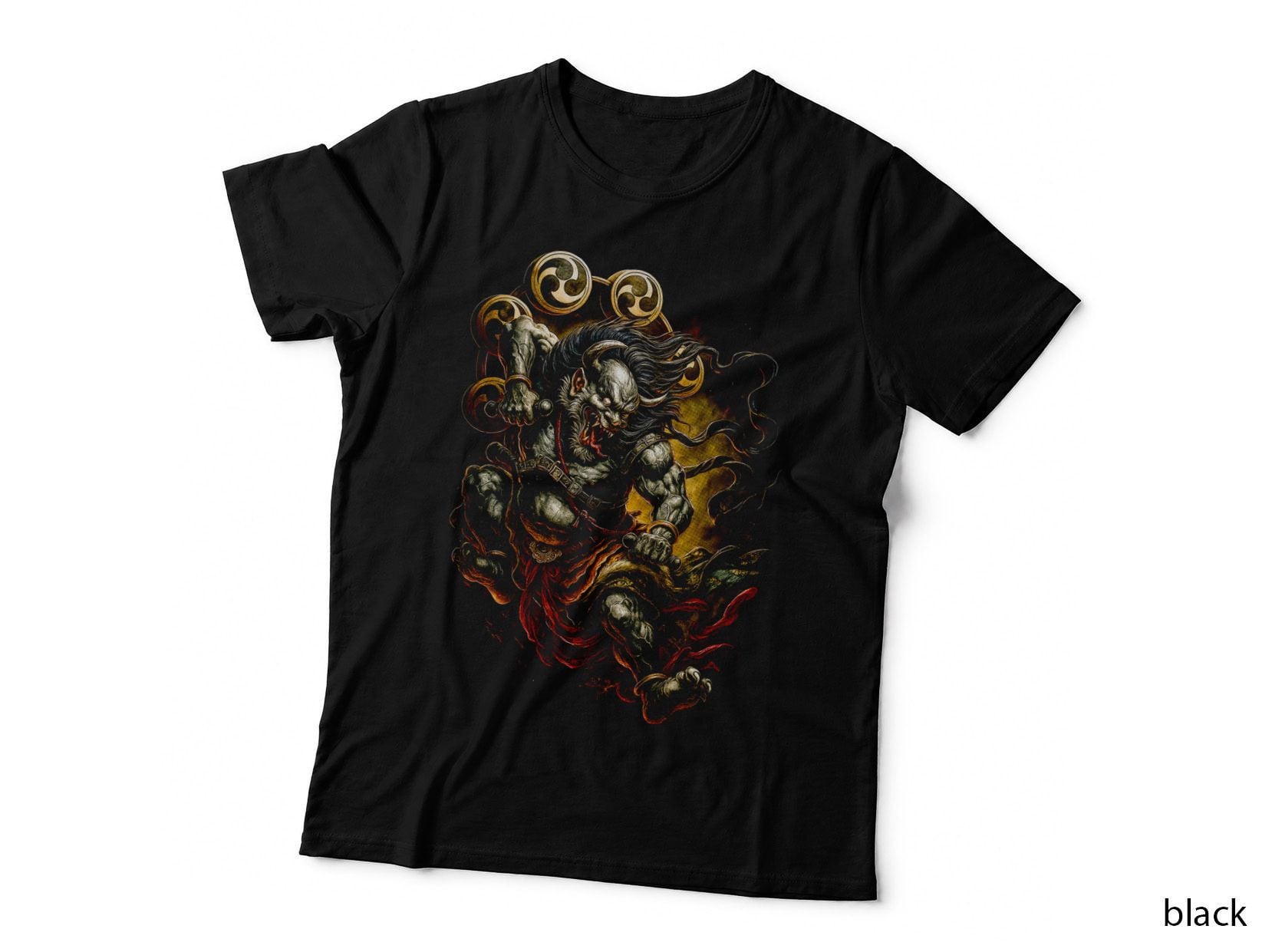 Monstro T-Shirt, Mythical Beast Print, Fantasy Apparel