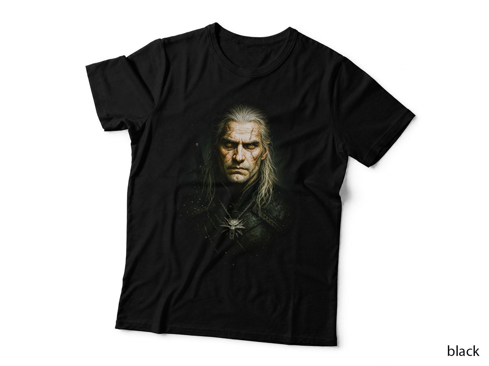 Mythic Monster Hunter T-Shirt, Fantasy Art Print, Dark Fantasy Apparel