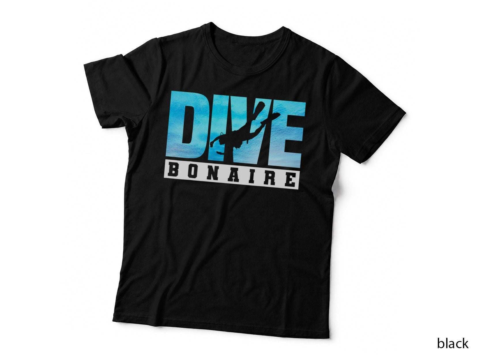Scuba Diving Bonaire Caribbean Islands Souvenir T-Shirt, Scuba Diving