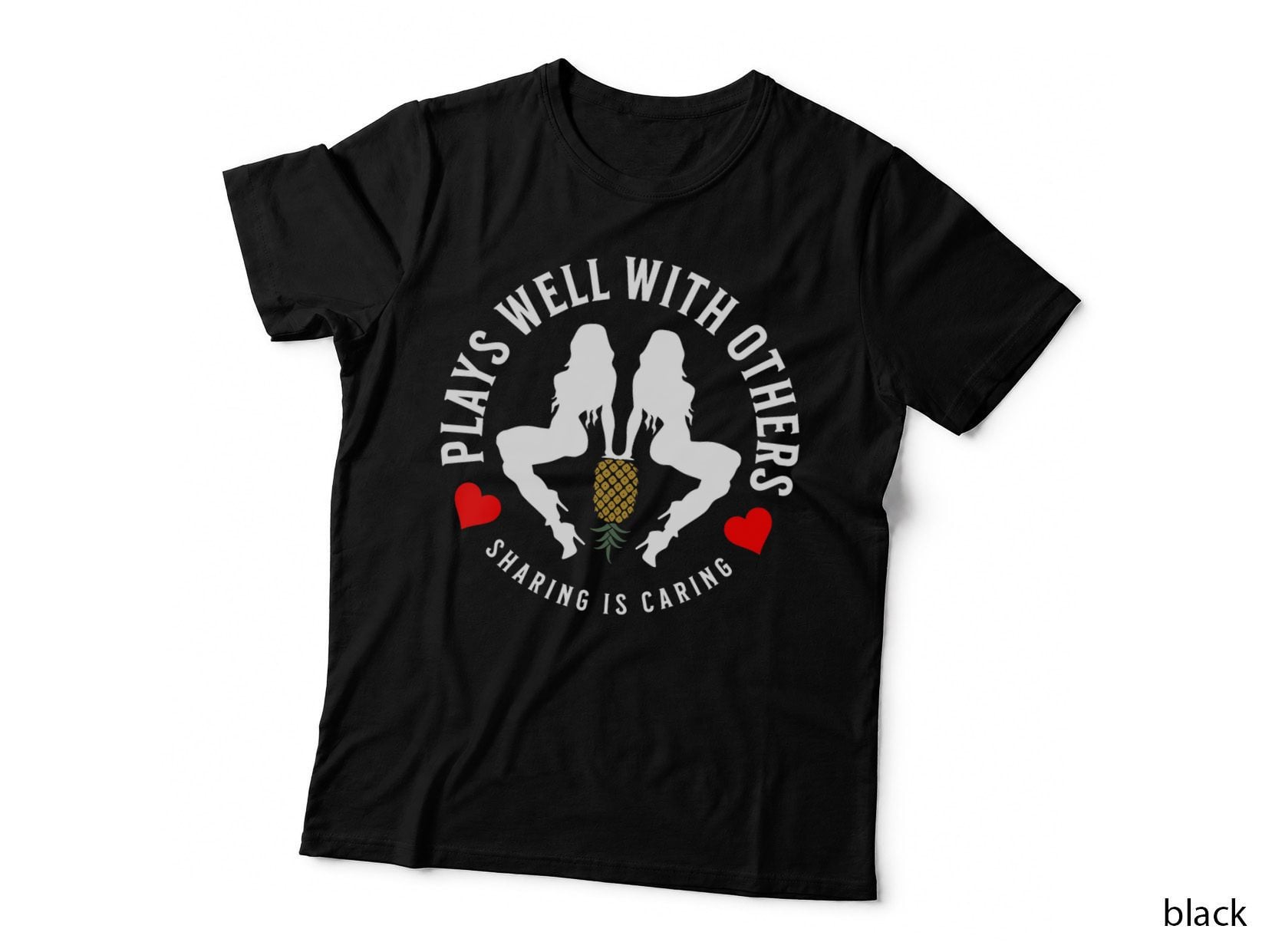 Swinger Couples Sci-Fi Dimension Pineapple T-Shirt, Swinger Lifestyle
