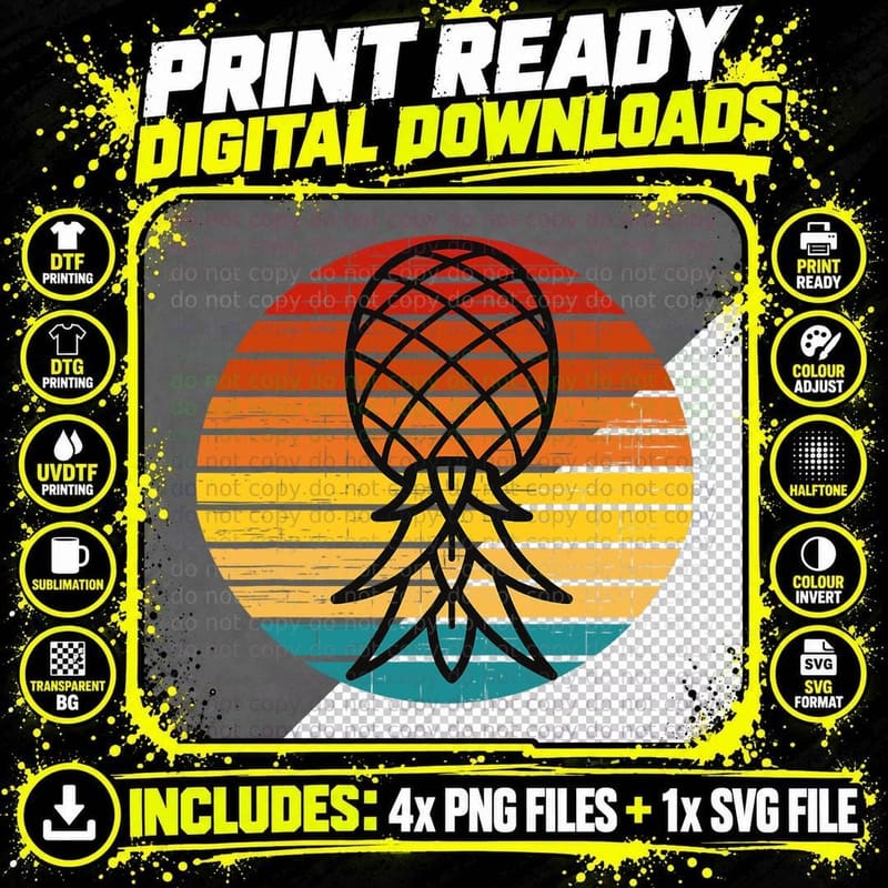 Swinger Pineapple T-Shirt, Swinger Apparel Png SVG Digital Bundle