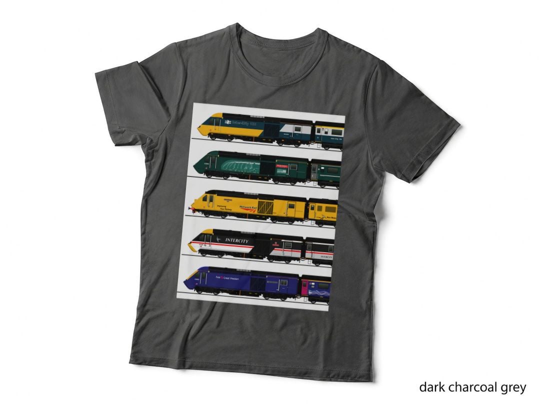 Train Lover, Class 43 Intercity 125 Locomotives T-Shirt