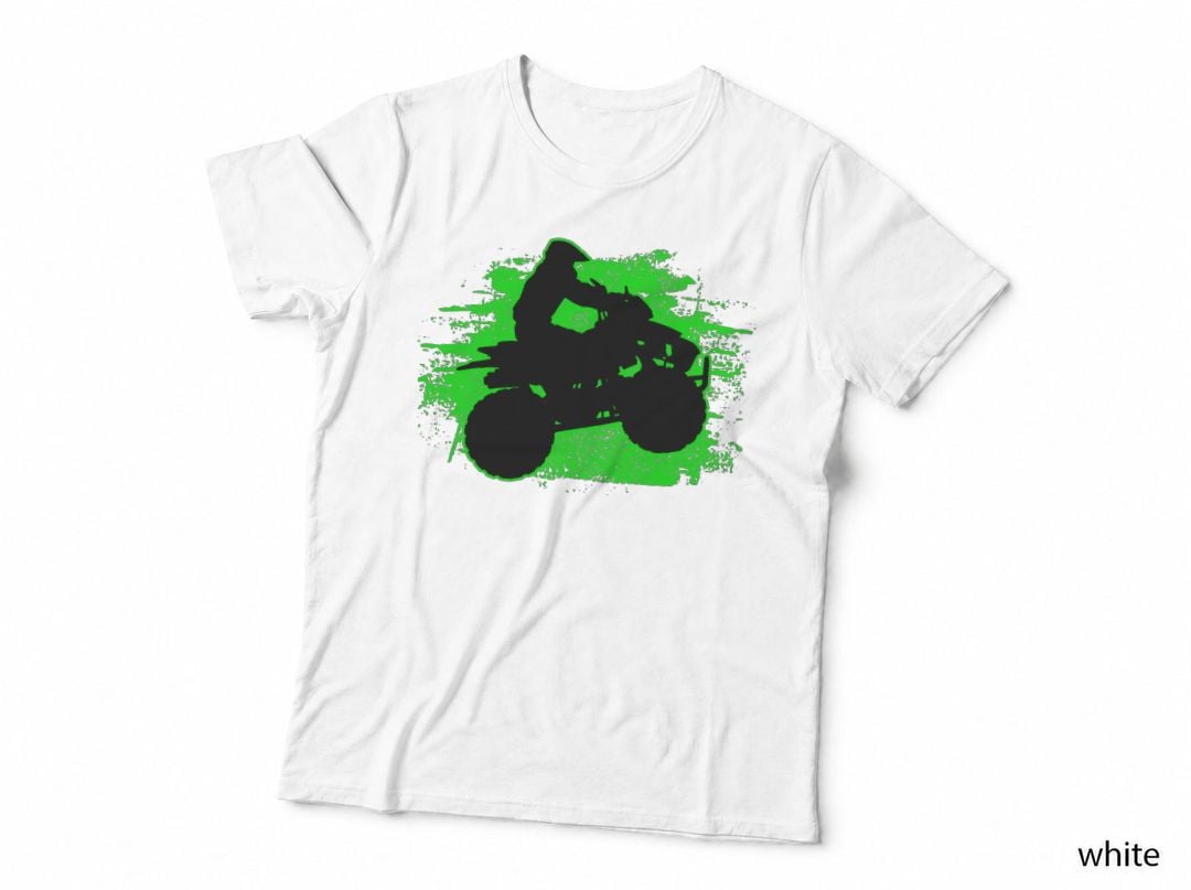 4 Wheeler Quad Bike ATV Riding Gift Men T-Shirt