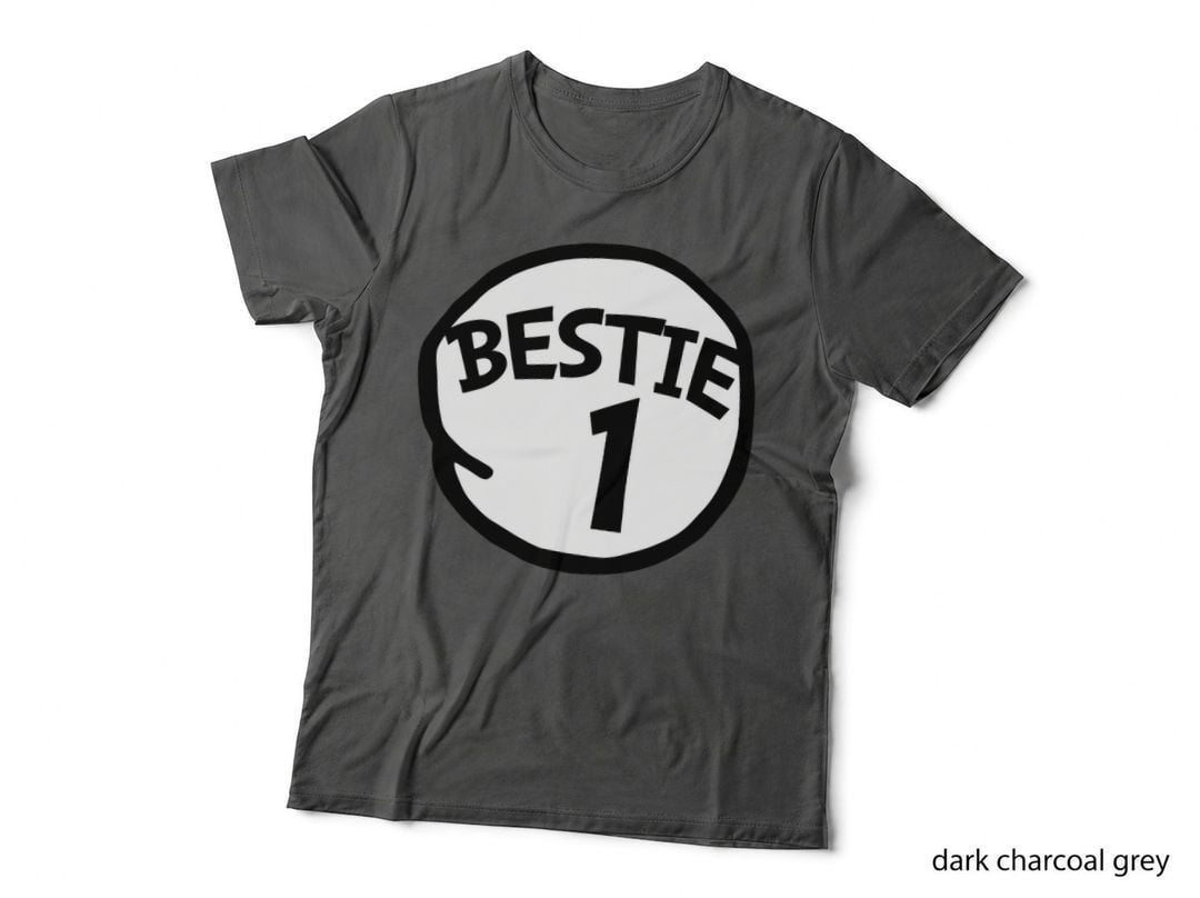 Bestie Number 1 Matching Group Bestie 1 T-Shirt