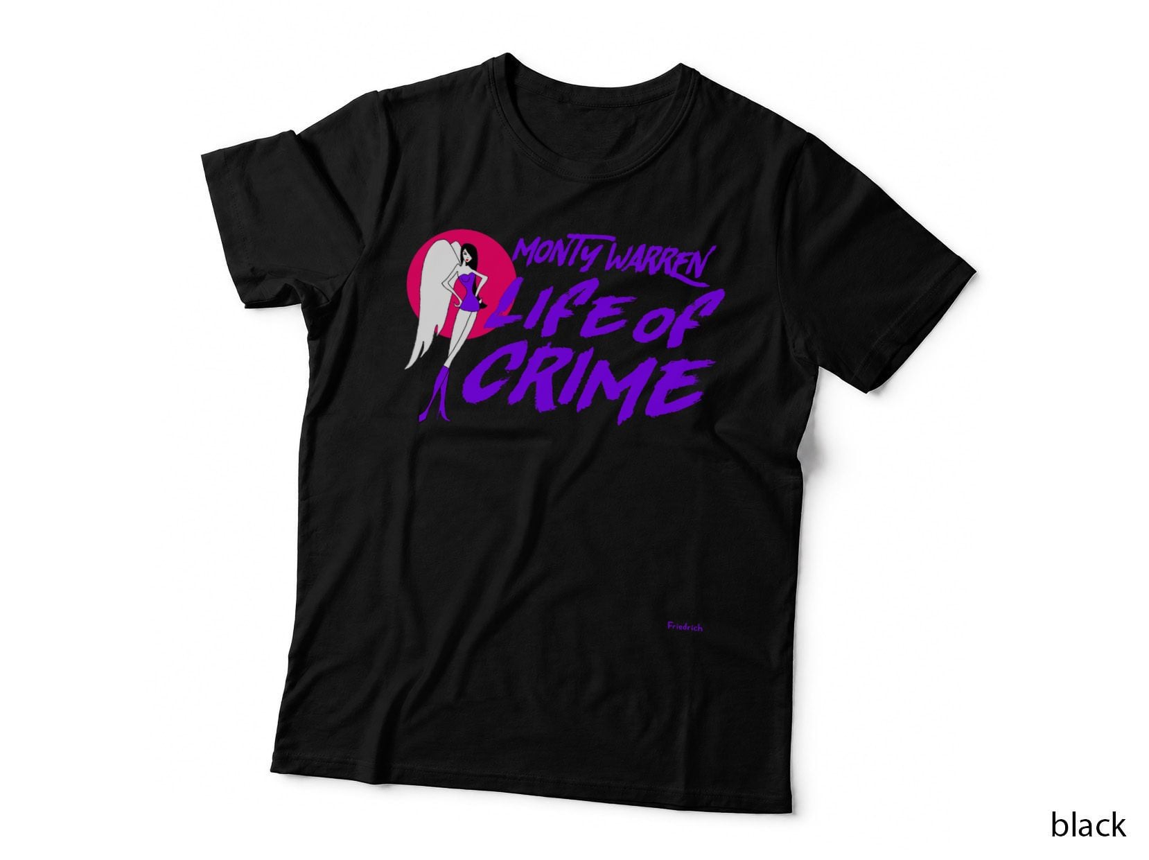 Monty Warren Life of Crime T-Shirt