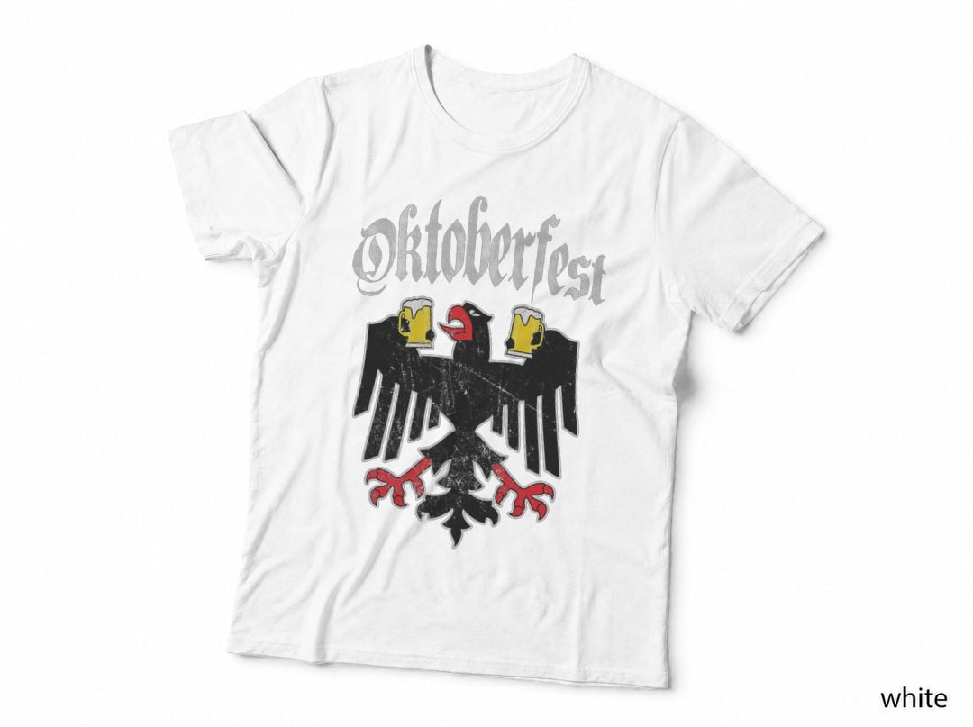 Oktoberfest German Eagle Drinking Buddy T-Shirt