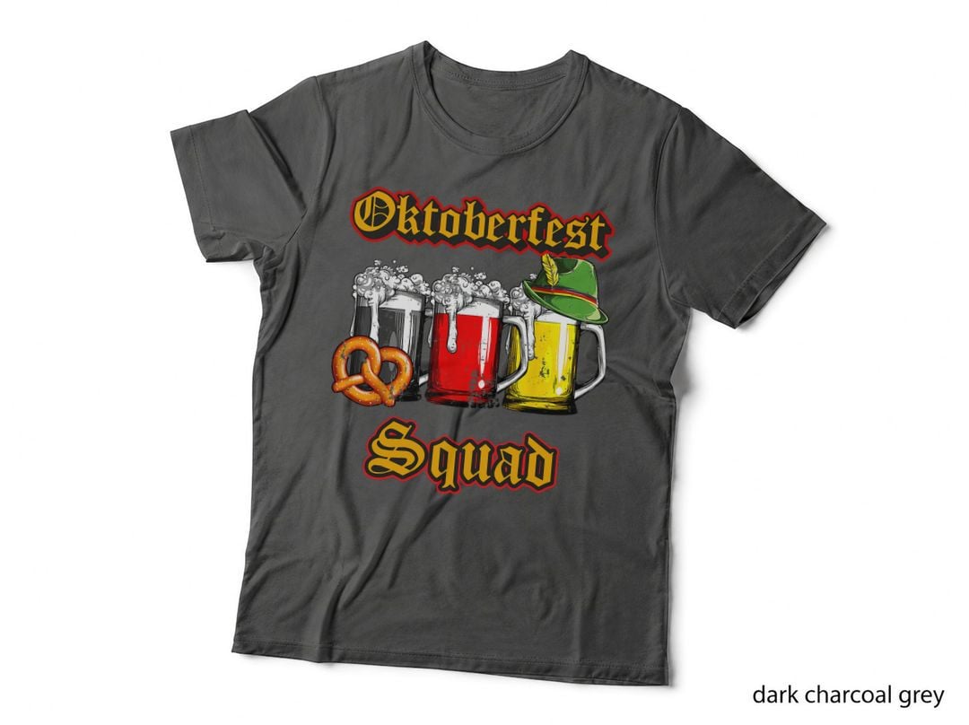 Oktoberfest Party Novelty Bavarian Drinking Squad Fun T-Shirt