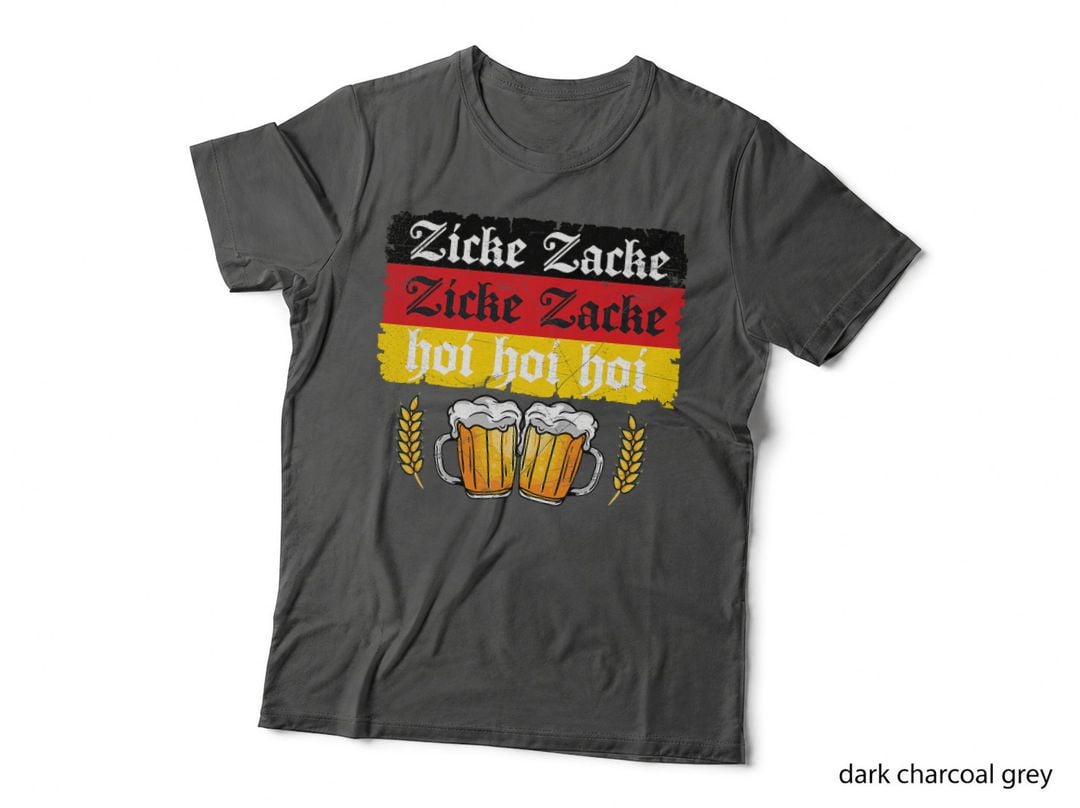 Zicke Zacke Hoi American Oktoberfest Clothing Men Women T-Shirt