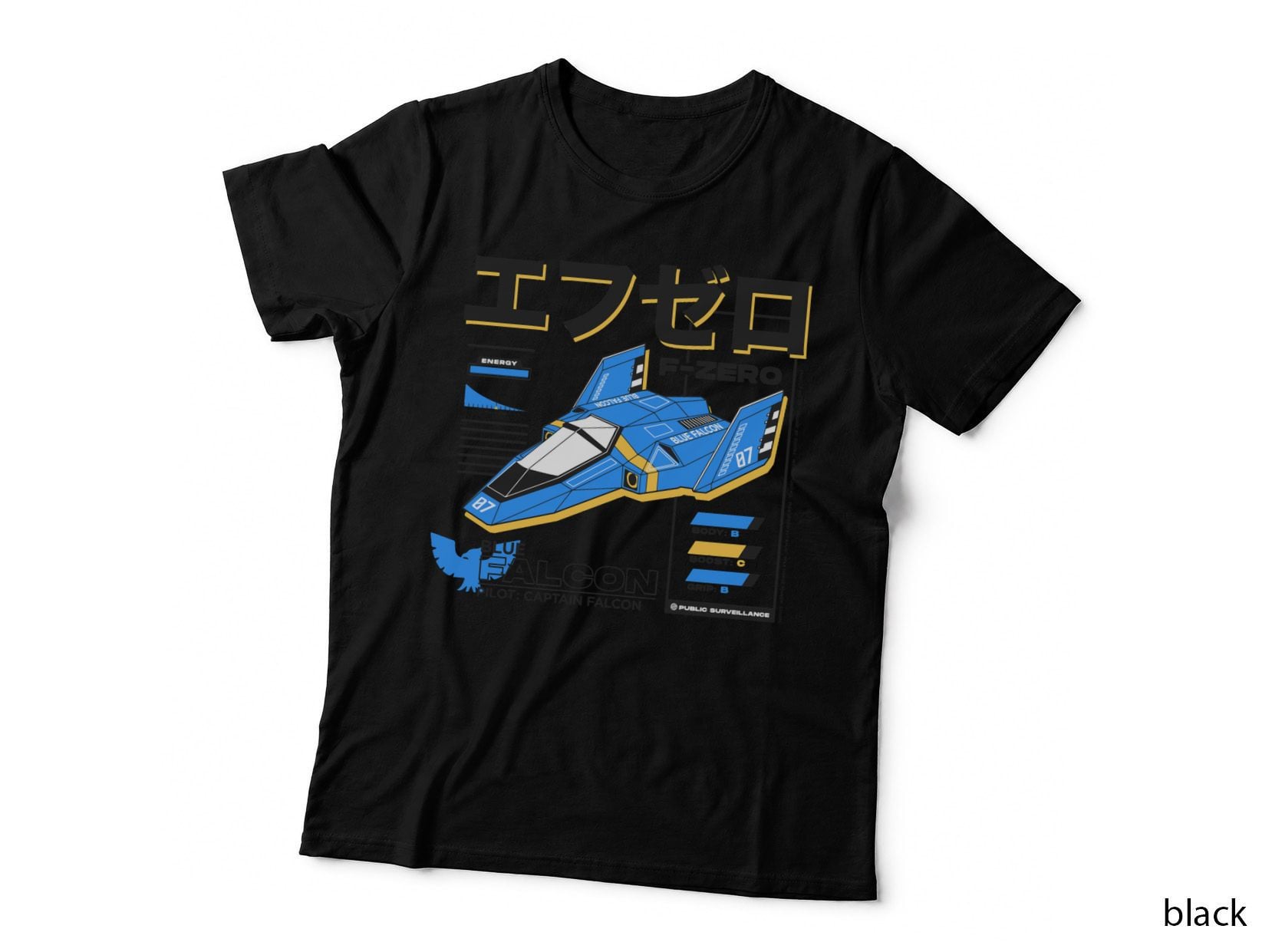 BLUE Falcon, Graphic T-Shirt