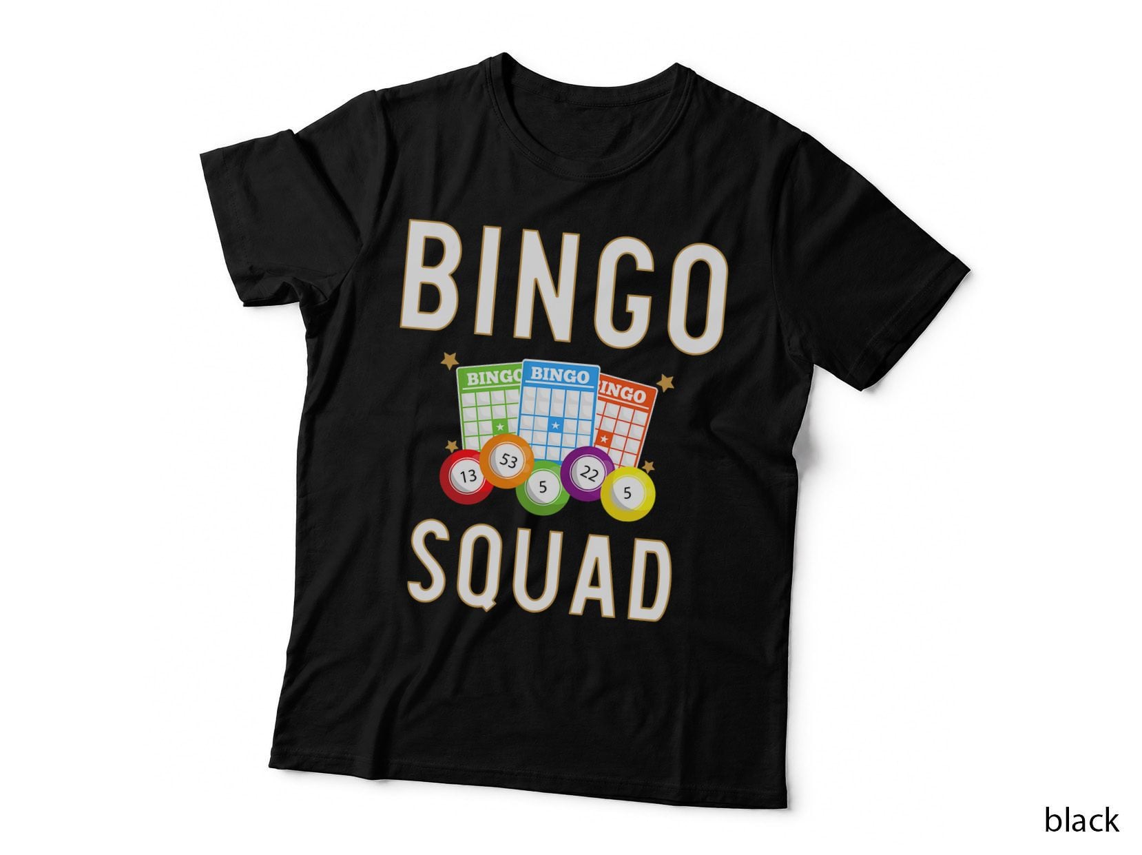 Bingo Squad Bingo Card Player Gift T-Shirt