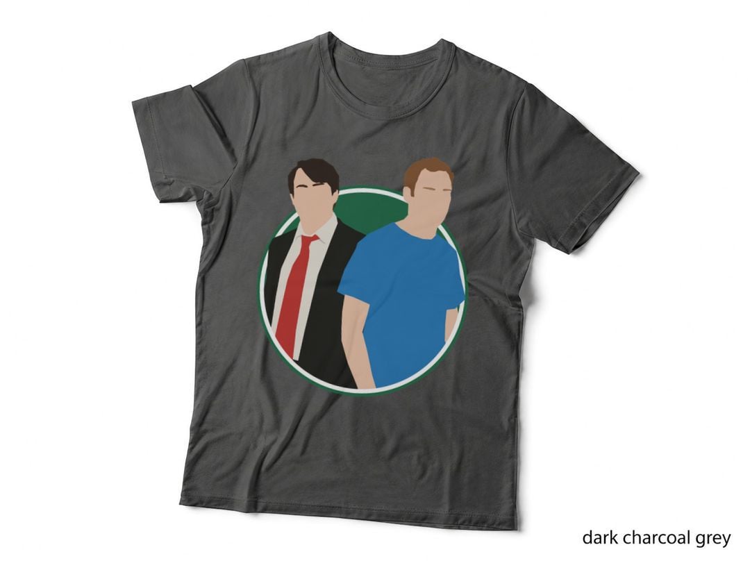 Business Man & Casual Guy T-Shirt, Professional vs Relaxed
