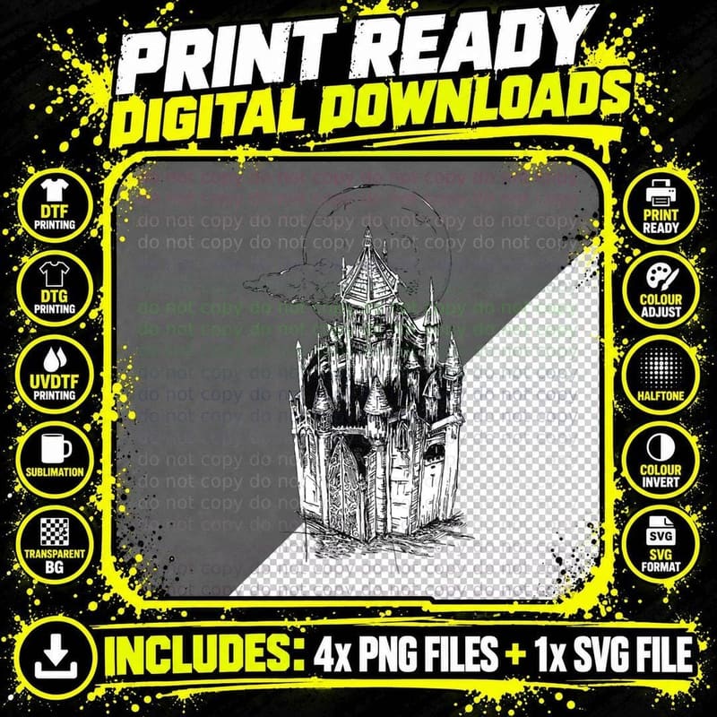 Castles EP Lil Peep T-Shirt Png SVG Digital Bundle