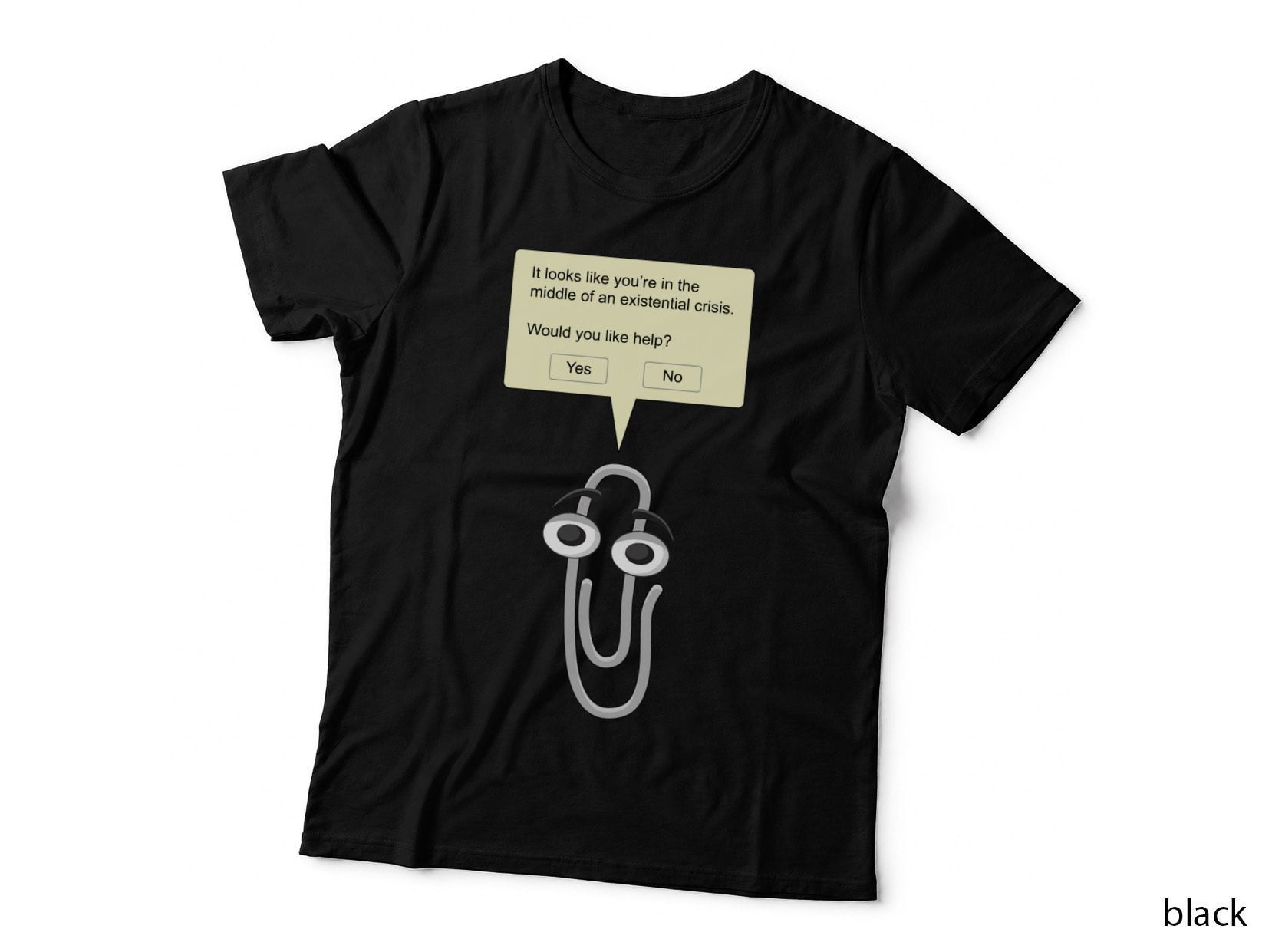 Clippy - Existential Crisis T-Shirt