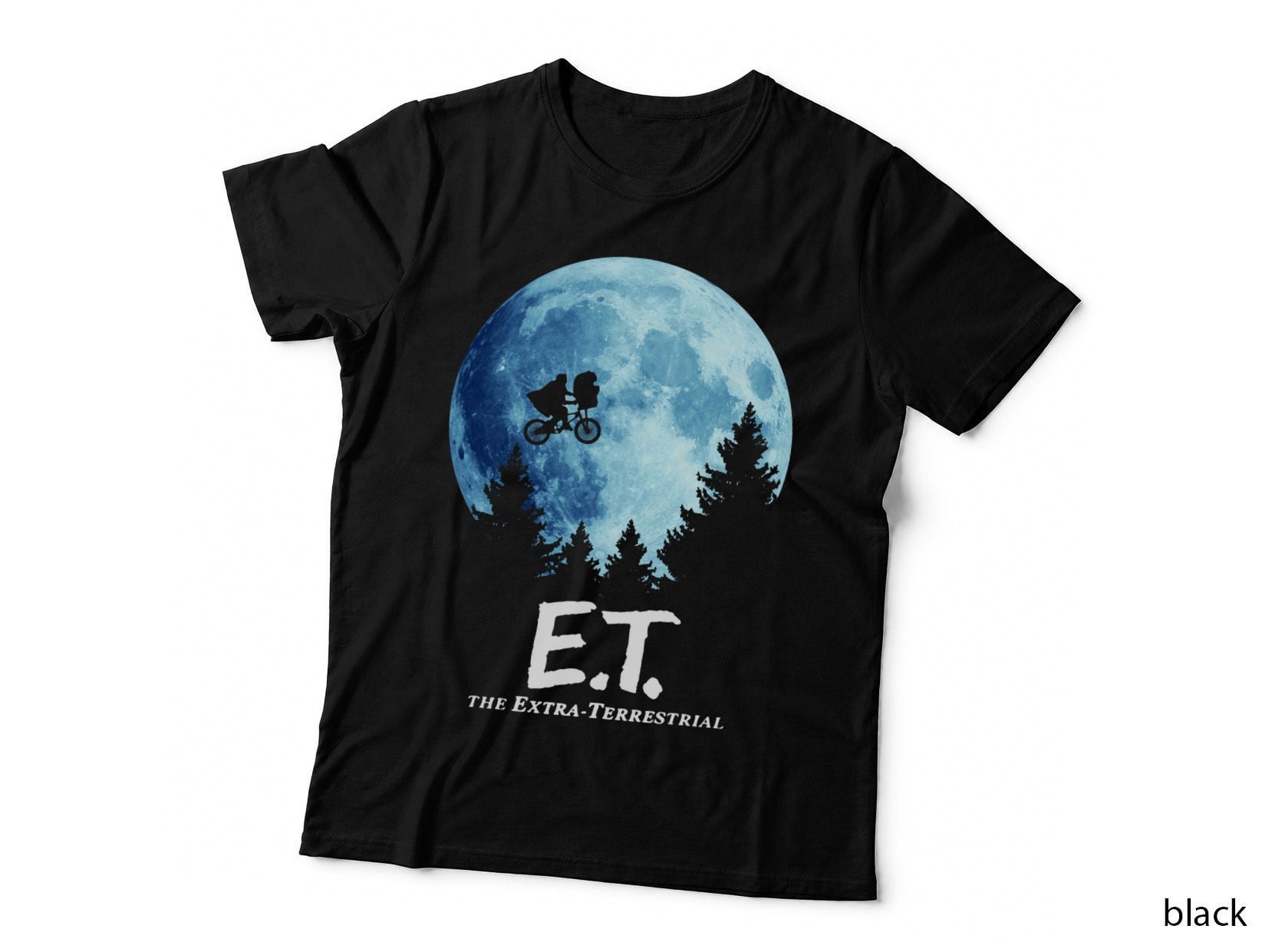 ET the Extra-Terrestrial the Moon T-Shirt