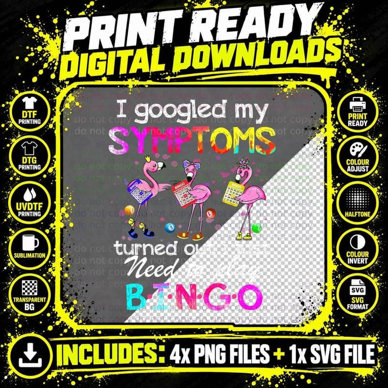 I Googled My Symptoms Tuned Out I Just Need to Play Png SVG Digital Bundle