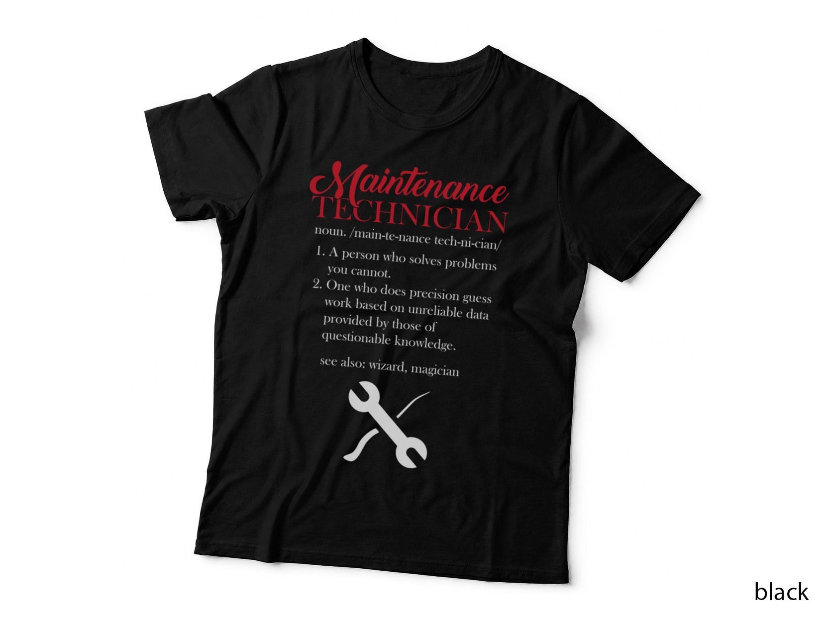 Maintenance Technician Definition T-Shirt