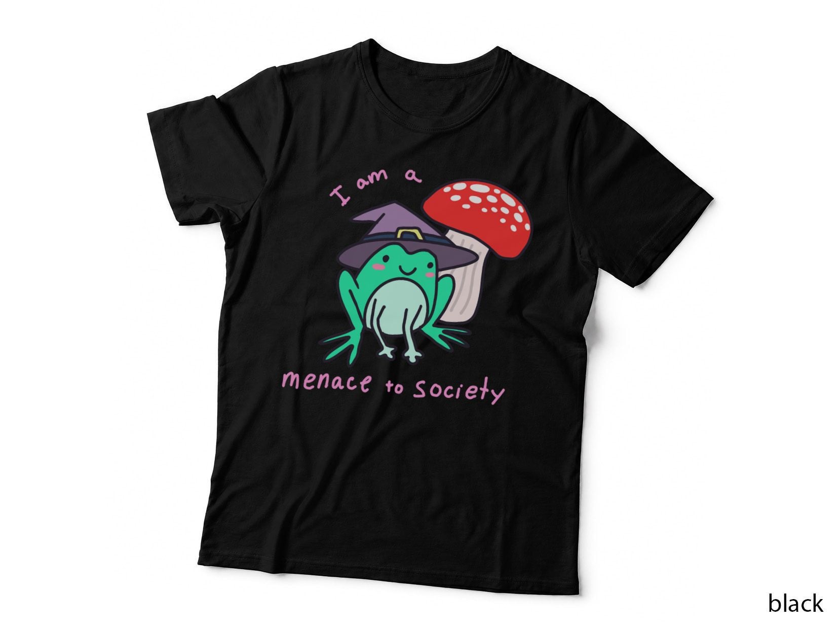 Menace to Society Frog T-Shirt
