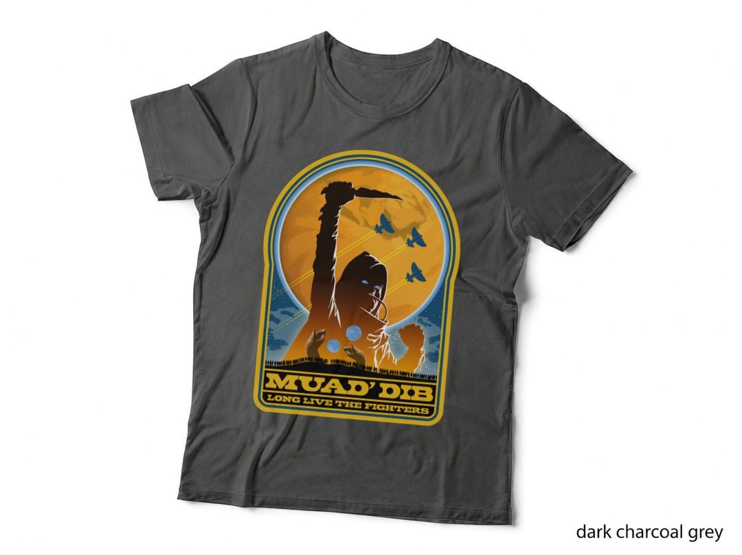 Muad'dib T-Shirt, Sci-Fi Futuristic, Long Live the Fighters