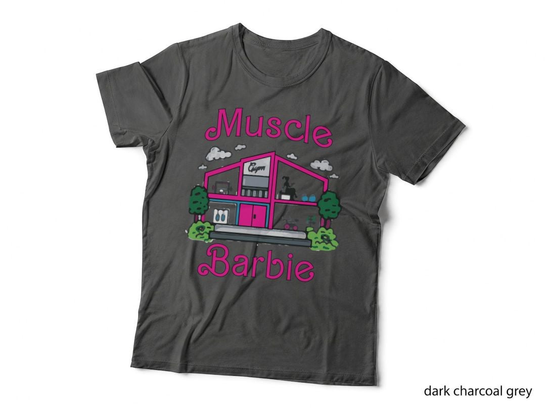 Muscle Pink Doll Aesthetic Essential T-Shirt, Fashion Icon, Trendy Apparel
