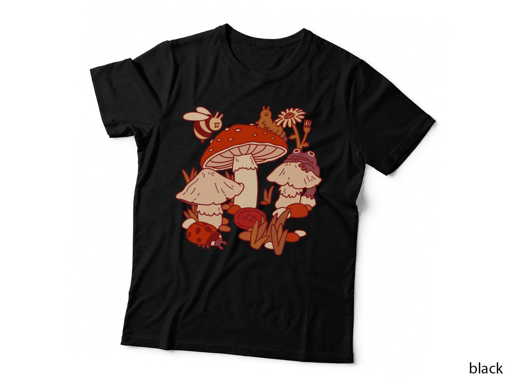 Mushrooms & Tiny Friends T-Shirt
